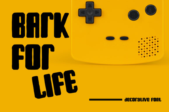 Bark for Life Font: A Playful Touch for Handmade Creations
