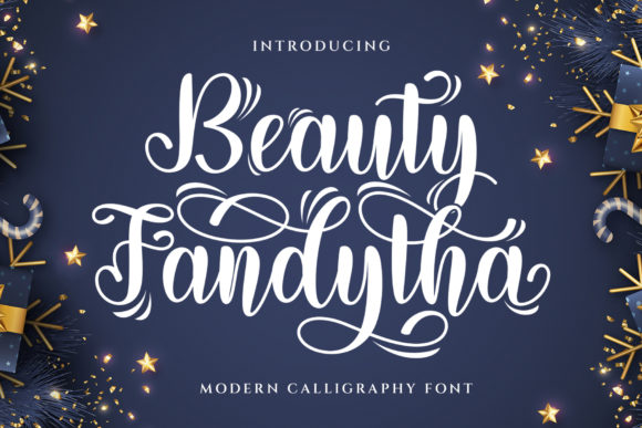 Beauty Fandytha: A Romantic Display Font for Editorial Design