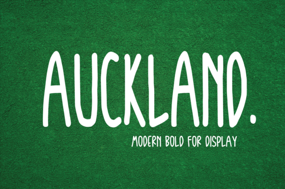 Boost Your Campaign with the Auckland Display Font