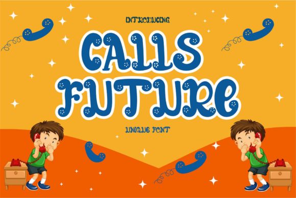 Calls Future Font for Web Design