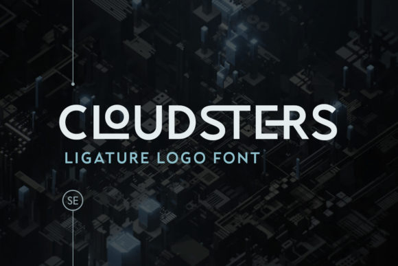Cloudsters: A Modern Display Font for Your Business Branding