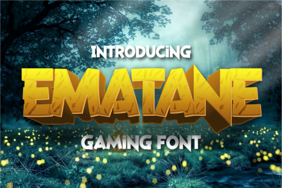 Ematane: The Bold Display Font That Elevates Campaign Impact