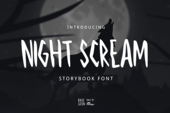 Exploring Night Scream: A Spooky Display Font for Editorial Design