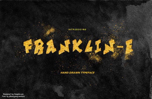 Franklin-E: A Bold Display Font for Digital Branding