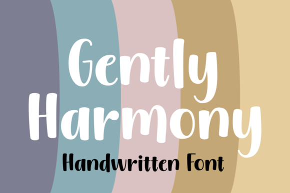 Gently Harmony Font for Branding and Design