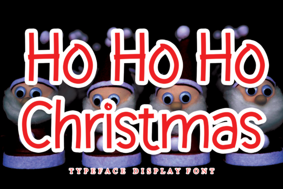 Ho Ho Ho Christmas Font for Branding and Design