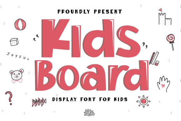 Kids Board Font for Web Design Projects