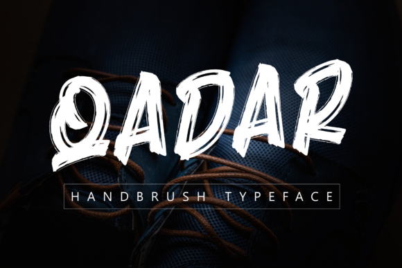 Qadar: A Display Font for Bold Visual Statements