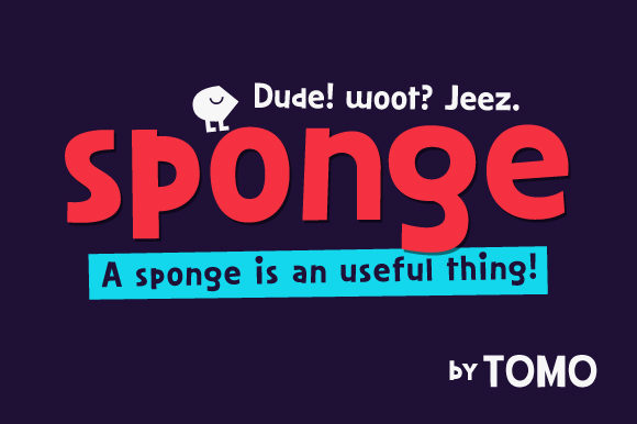 Sponge Font for Modern Branding Projects