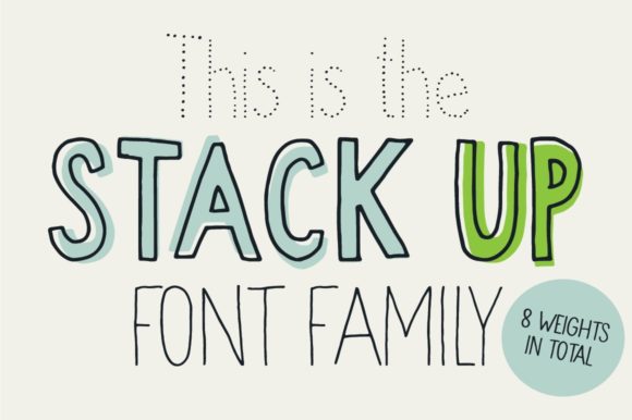 Stack Up: A Professional Display Font for Your Business Branding