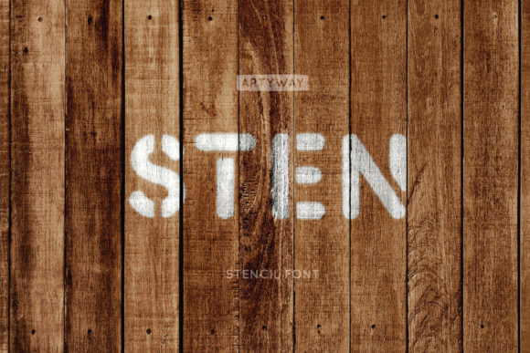 Sten: A Bold Display Font for Web Design