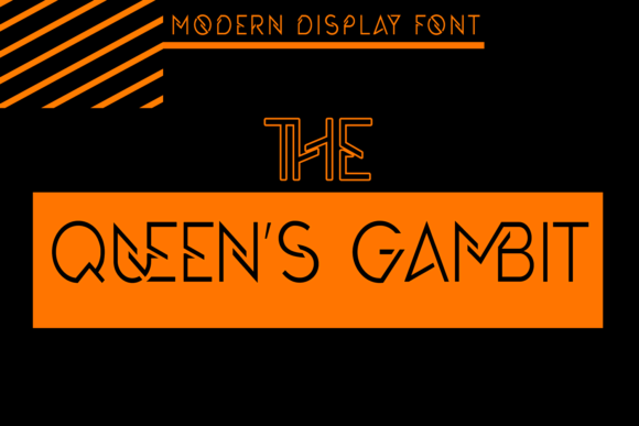 The Queen’s Gambit: A Sci-Fi Font for Bold Branding