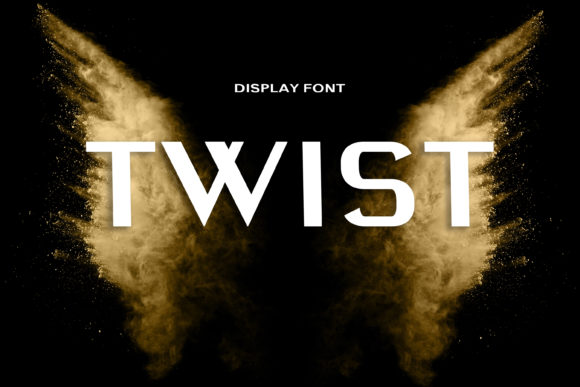 Twist: A Bold Display Font for Eye-Catching Branding